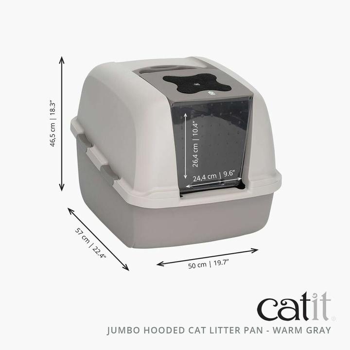 Produktbild Catit Jumbo mit Abdeckung (Katzenklo geschlossen)