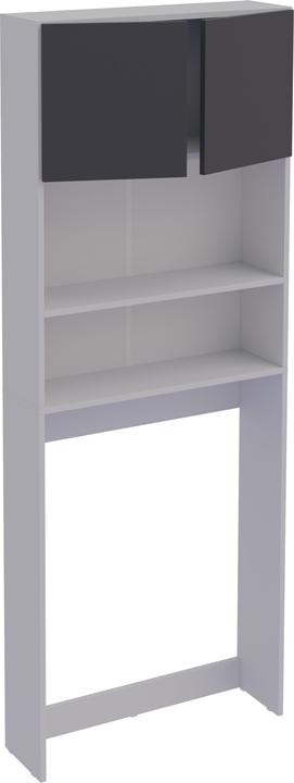 Image du produit VCM Waschmaschinenschrank | Praktischer Überbauschrank mit viel Stauraum | Masse ca. B. 70 x H. 182 x T.