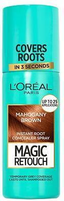 Produktbild L'Oréal Paris LÂ'oreal - Magic Retouch Instant Root Concealer Spray - Sprej pro zakrytÃ­ odrostÅ¯ 75 ml Mahagony (06 Mahogany Brown)