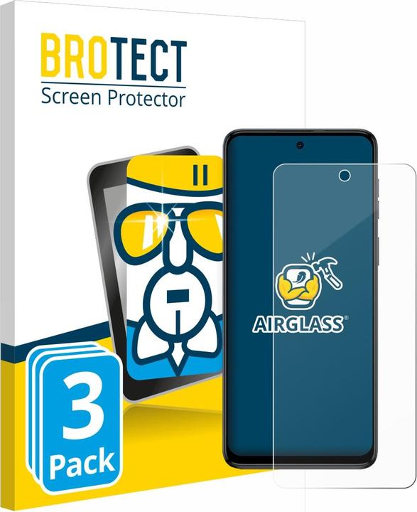 Image du produit BROTECT AirGlass Verre (3 pcs, Motorola Moto G54)