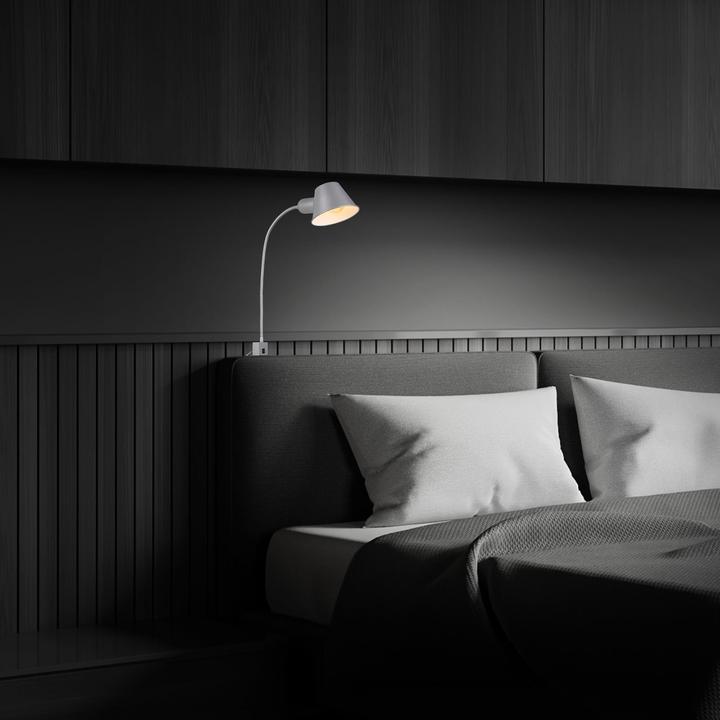 Actual product image Briloner Bed lamp, chrome matt, excl. 1xE27/max. 10W (E27)