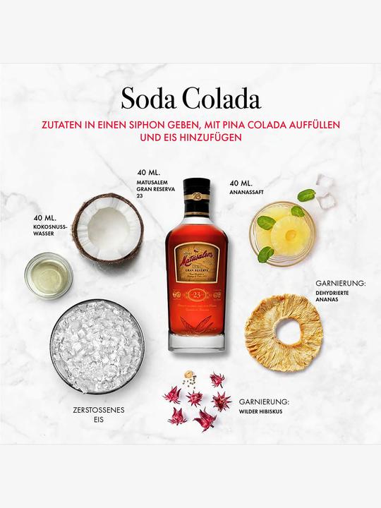 Actual product image Ron Matusalem Gran Reserva Solera 23 Años (1 x 70 cl)