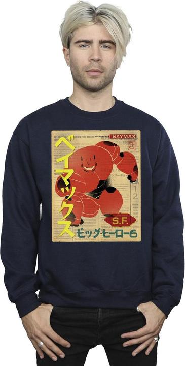 Produktbild Disney Big Hero 6 Baymax Baymax Newspaper Sweatshirt (XXL)