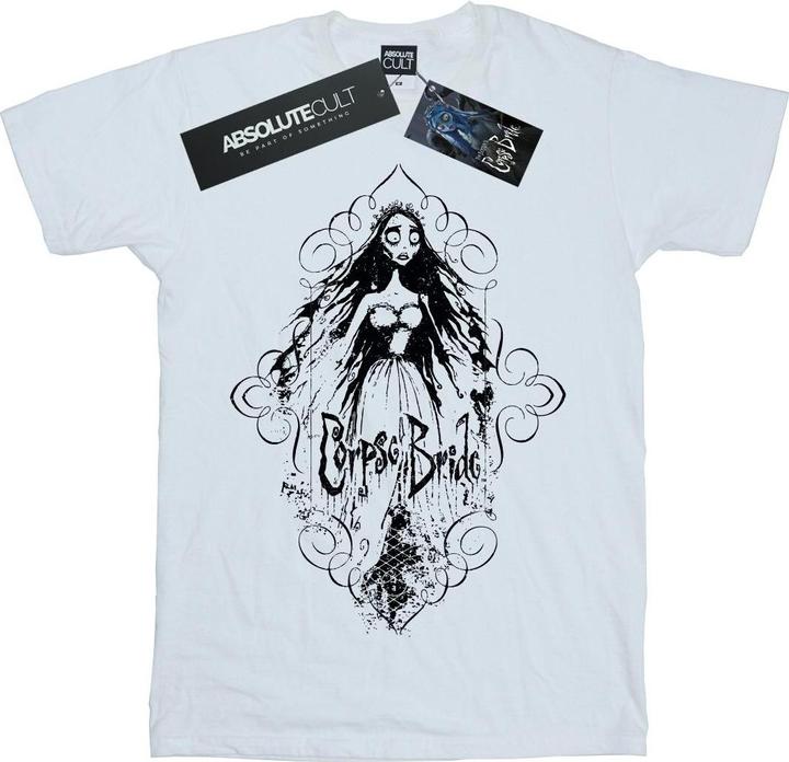 Produktbild Corpse Bride Sketched Bride TShirt Mädchen (140, 146)