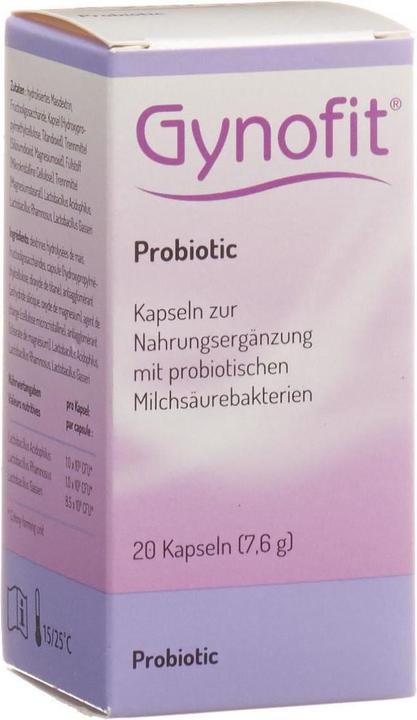 Actual product image Gynofit Probiotic (20 Piece, Capsules, 7.60 g)