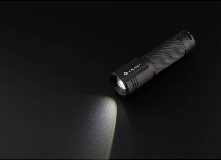 Image du produit Toolcraft Lampe de poche LED SMD réglable à piles 600 lm 144 g (13.20 cm, 600 lm)
