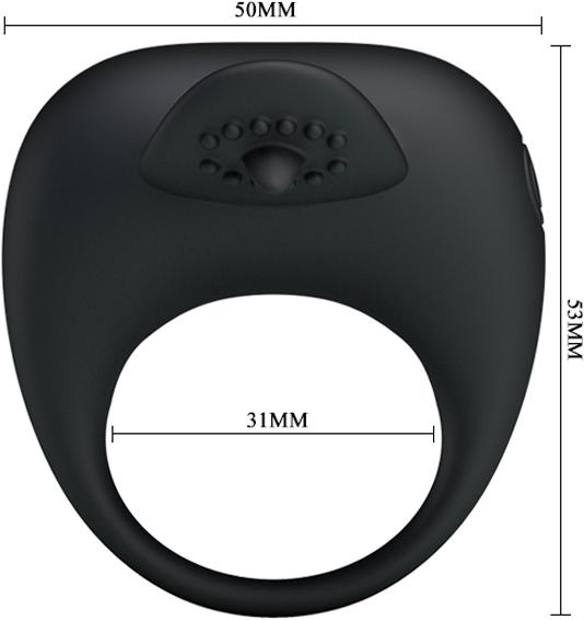 Immagine prodotto Pretty Love Stimulierende Zunge Vibrierender Penisring (4 cm)