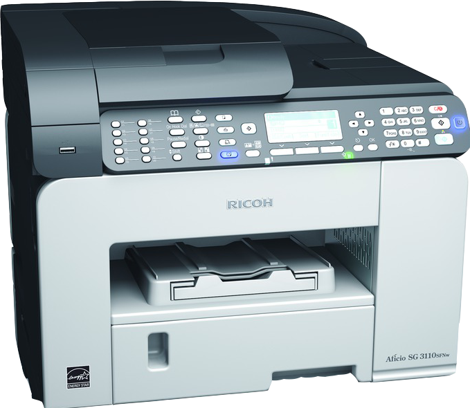 RICOH SG 3110SFNW Geljet (Encre, Couleur)