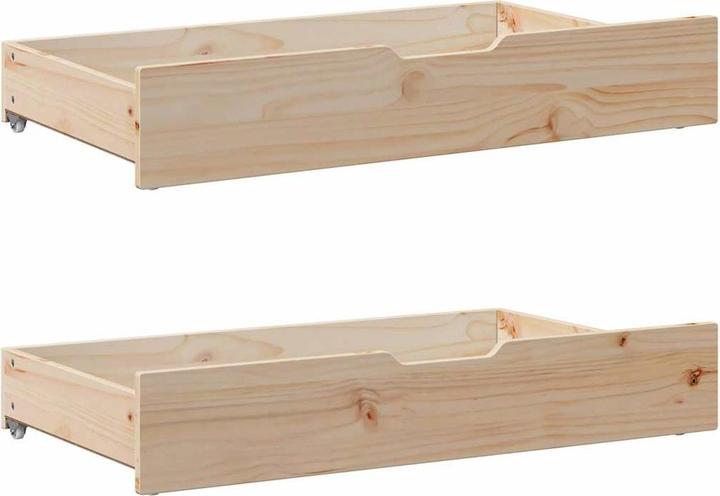 Produktbild vidaXL Tagesbett Ausziehbar mit Schubladen (90 x 190 cm)