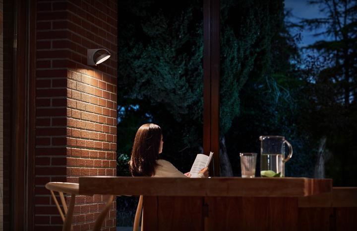 Image du produit Philips Mimosa mur 7W Anthr. 2700K (630 lm)