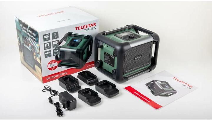 Produktbild Telestar DAB+ Baustellenradio TOP OR 20 (DAB+, FM, Bluetooth)
