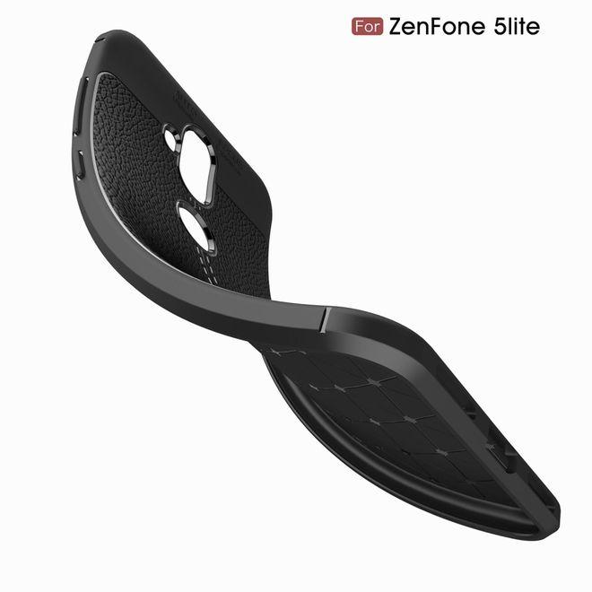 Produktbild MU Classic TPU Plastik Litchi Hülle (Asus Zenfone 5 Lite (ZC600KL))