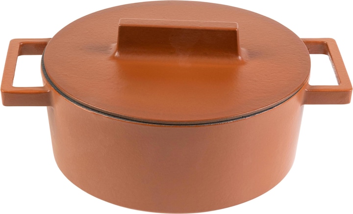 Immagine prodotto Sambonet Tritacarne in terracotta Cotto, 24,5 cm (24 cm, Pirofila + casseruola, Ghisa)