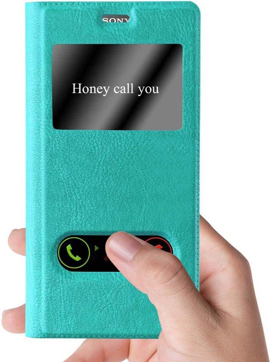 Produktbild Cadorabo Book mit View Doppelfenster Cover (Sony Xperia Z5 Premium)