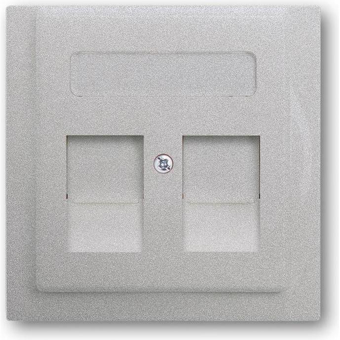 Busch-Jaeger, Zubehör Schalterprogramm, Zentralscheibe mit Beschriftungsfeld 2CKA001753A0082