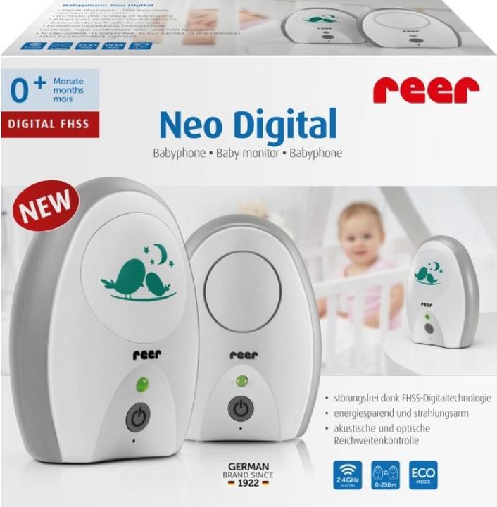Image du produit Reer Neo (Babyphone Audio, 250 m)