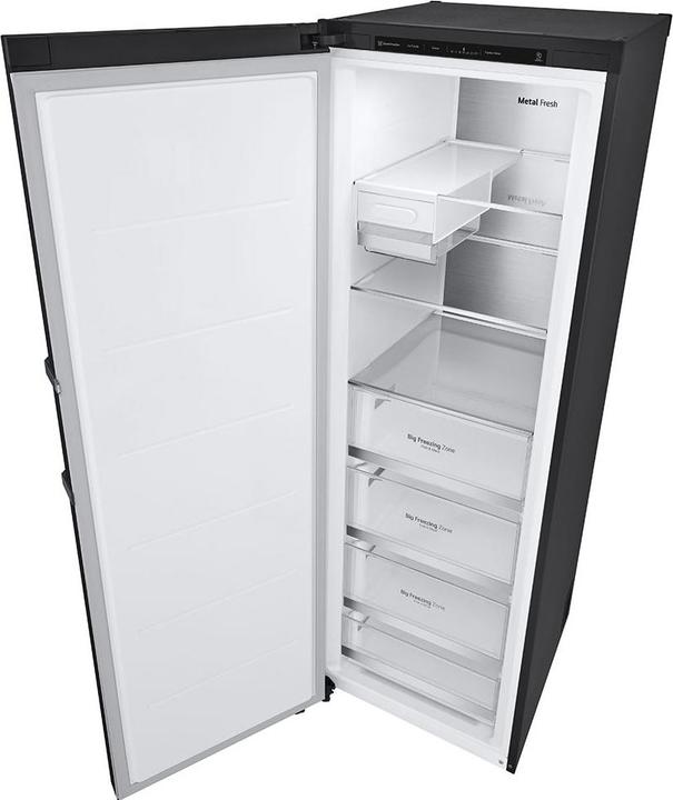 Produktbild LG FRITSTÅENDE FRYS, 186 CM, SORT (Freistehend, 324 l)