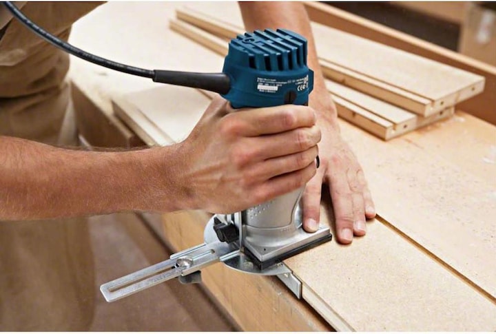 Actual product image Bosch Professional Edge router GKF 600, with carrying case