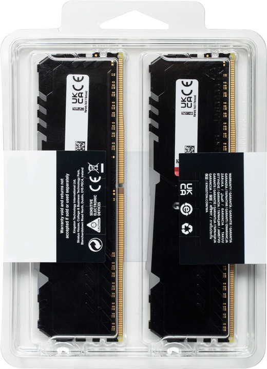 Actual product image Kingston FURY Beast RGB (2 x 16GB, 3600 MHz, DDR4-RAM, DIMM)