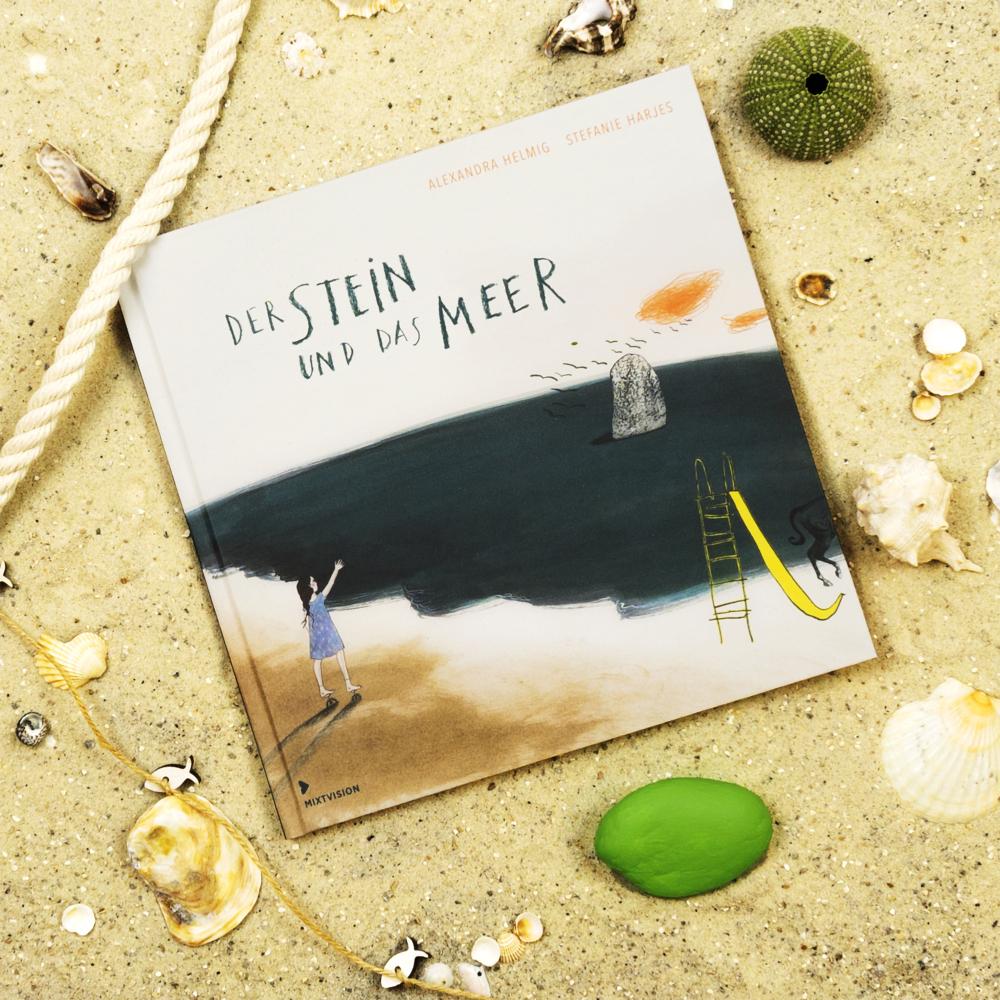 Thumbnail - Der Stein und das Meer - Nominiert für den Deutschen Jugendliteraturpreis 2021, Kinderbücher von Alexandra Helmig