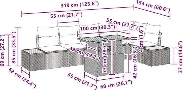 Produktbild vidaXL Nate
