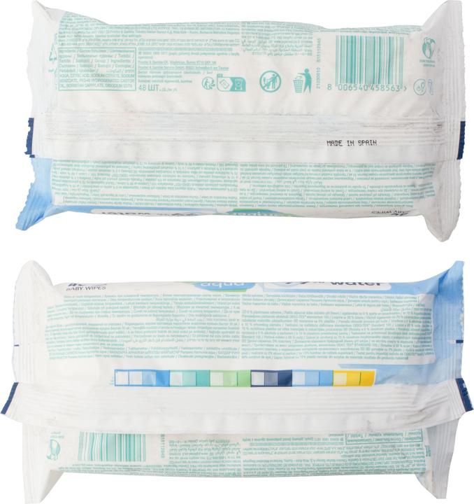 Actual product image Pampers Wet wipes Aqua Harmony (48 pcs.)