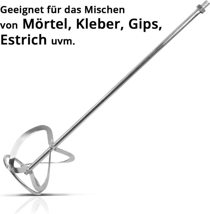 Stahlwerk mortar stirrer 1,200 W stirrer 850 rpm additional whisk speed control