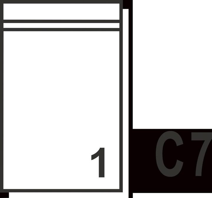Immagine prodotto Transpak Buste per documenti Trans-pak 90 x 118 mm C7