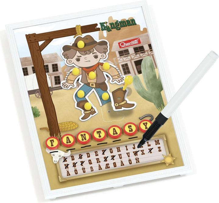 Productafbeelding Quercetti Hangman Spel (Frans, Italiaans, 2 Spelers)