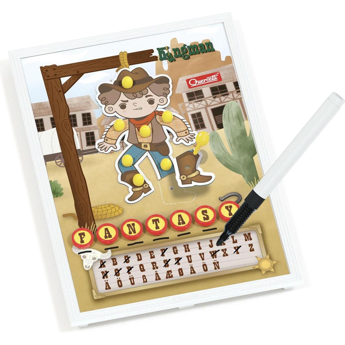 Thumbnail - Quercetti Hangman Spiel (Italienisch, Französisch)