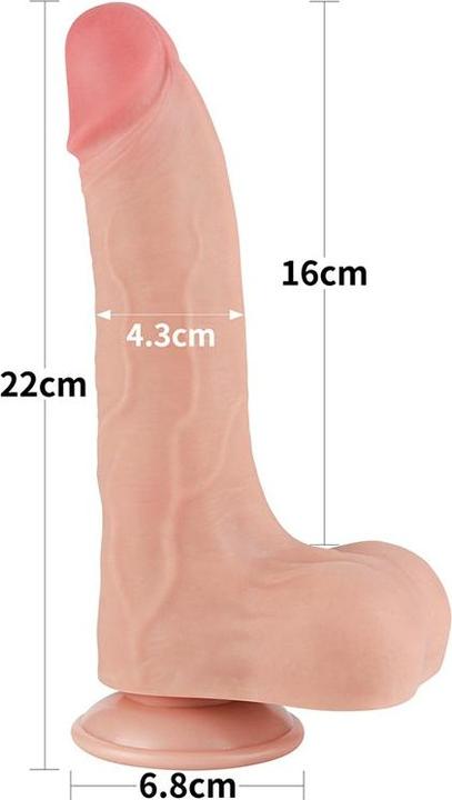 Produktbild Lovetoy Skin Dildo 22 cm