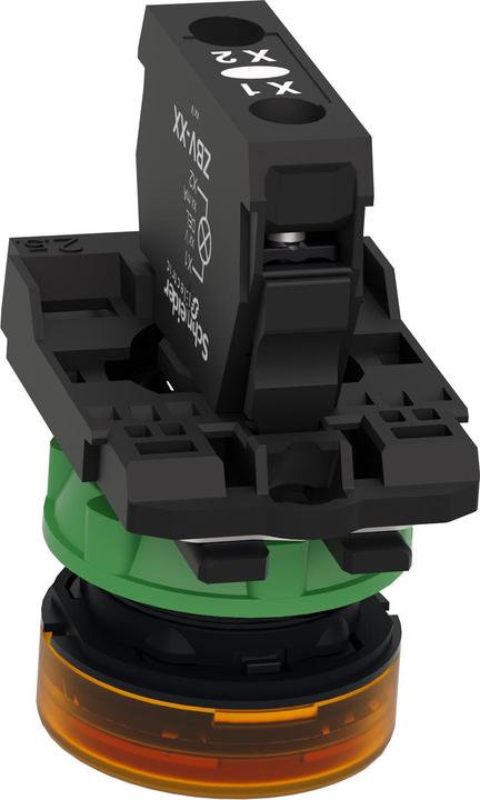 Produktbild Schneider Electric Leuchtmelder BA9s 250V gelb XB5AV65