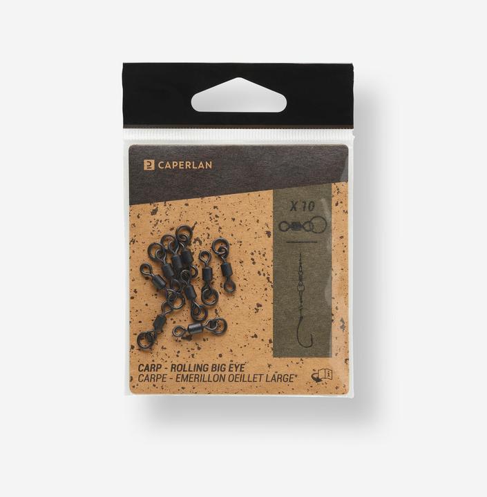 Immagine prodotto Caperlan Girello con anello in acciaio inox set da 10