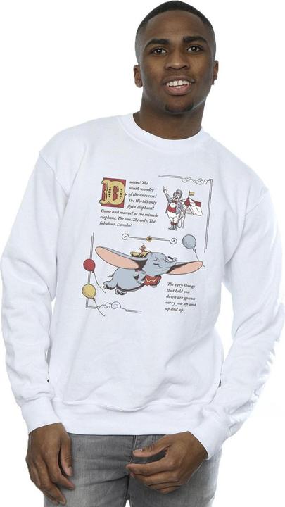 Produktbild Disney Dumbo Story Book Page Sweatshirt (XXL)