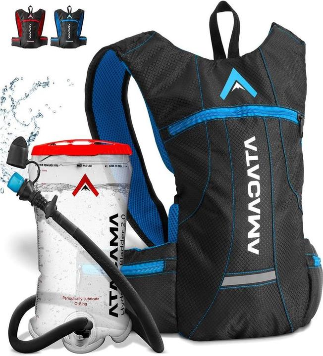 Actual product image Atacama Rucksack mit Blase, Blau (2 l)