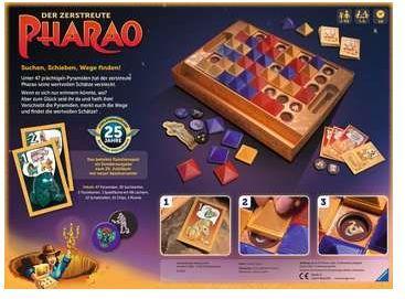 Produktbild Ravensburger Der zerstreute Pharao - 25 Jahre Jubiläumsausgabe (Deutsch, 1 - 5 Spieler)