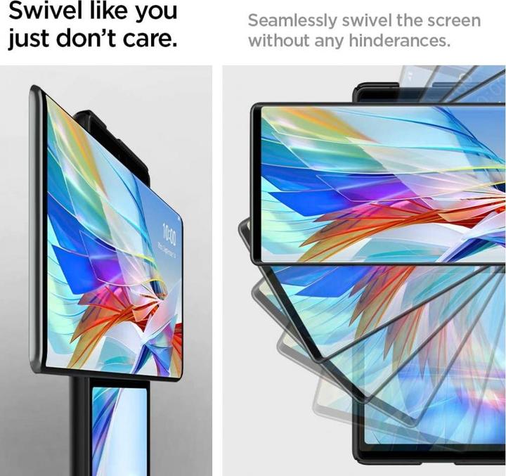 Immagine prodotto Screenguard LG Wing Custodia flessibile in TPU trasparente (Ala LG)