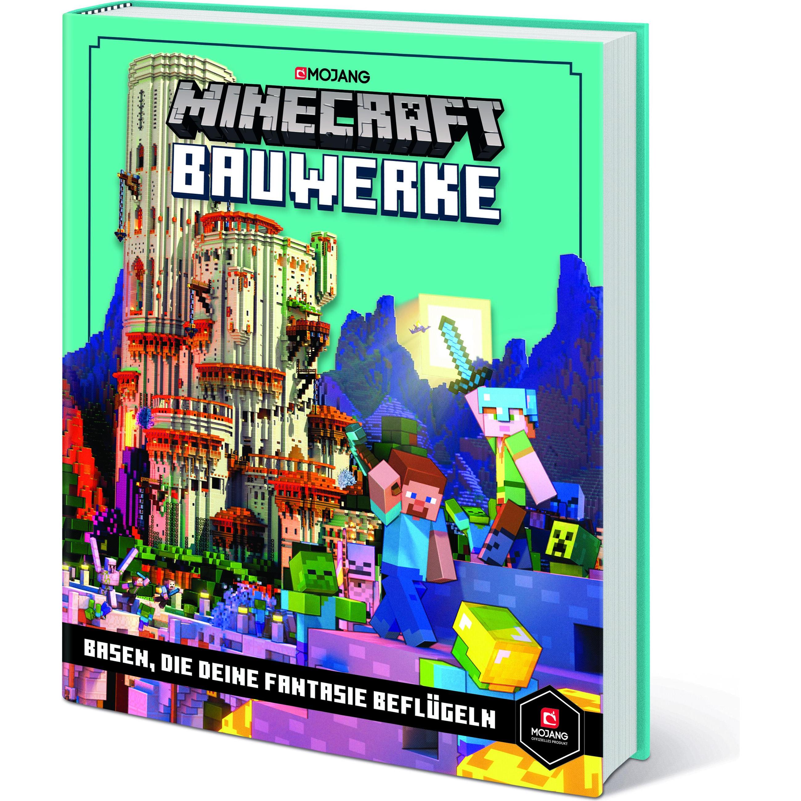 Minecraft Bauwerke, Kinderbücher von Matthias Wissnet, Josef Shanel, Minecraft