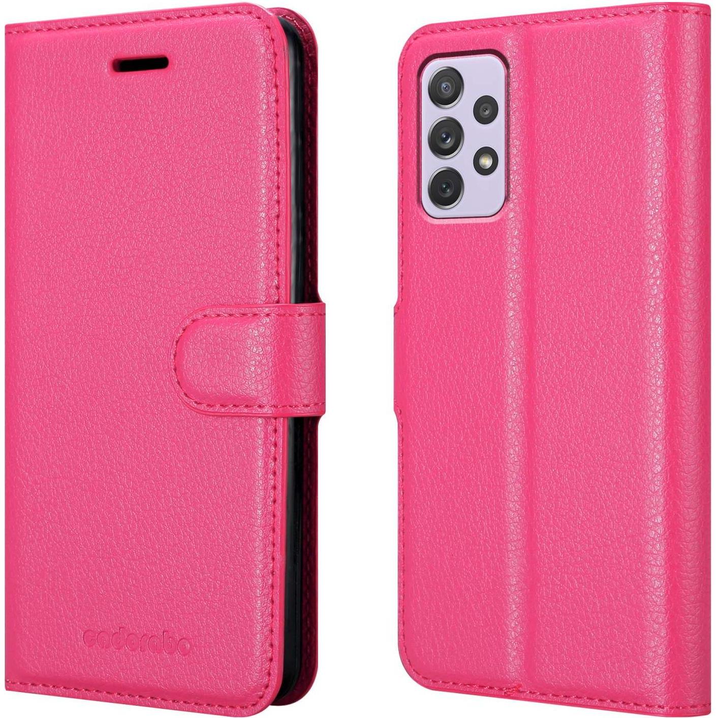 Thumbnail - Cadorabo Book Stand Hülle für Samsung Galaxy A73 5G (Samsung Galaxy A73 5G), Smartphone Hülle, Pink
