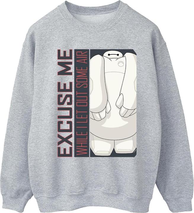 Image du produit Disney - Sweat BIG HERO BAYMAX EXCUSE ME SOME AIR - Femme (L)
