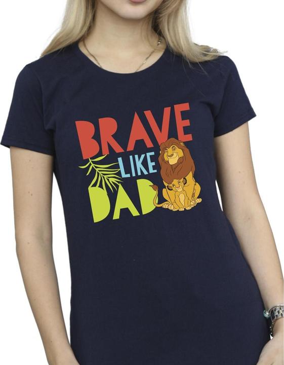 Immagine prodotto Disney The Lion King Brave Like Dad Maglietta Donna (XL)