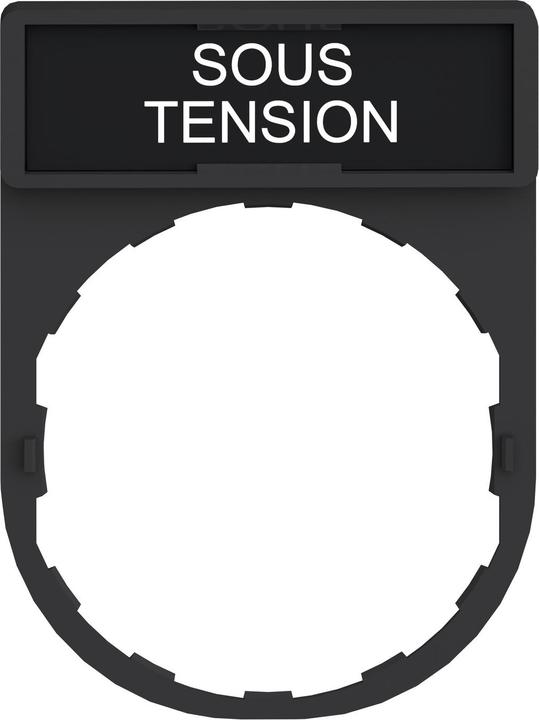 Actual product image Schneider Electric Shield holder with SOUS-TENSION shield