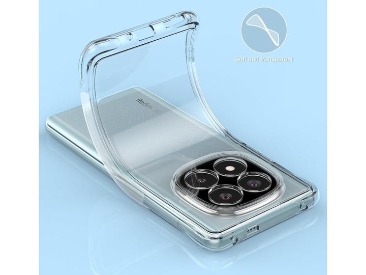 Produktbild Screenguard Hülle Crystal Soft Airbag Bumper (Xiaomi Redmi Note 14 Pro+ 5G)