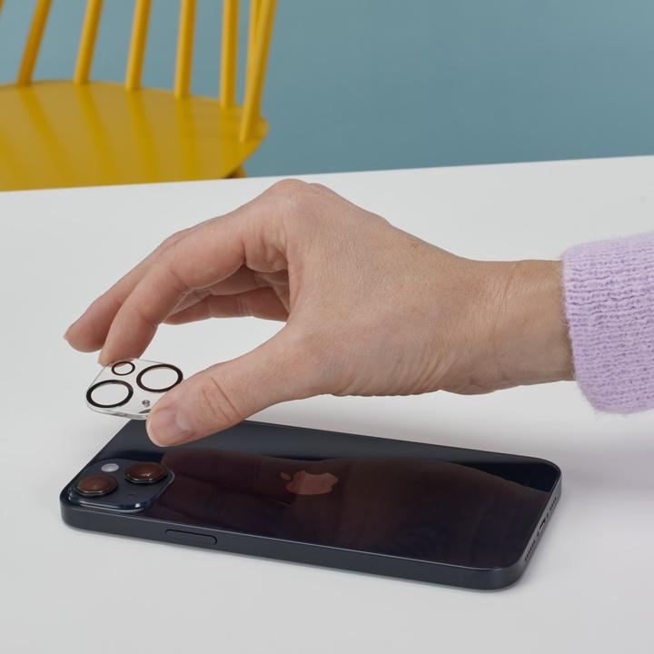 Immagine prodotto Hama Vetro di protezione della fotocamera per Apple iPhone 15/15 Plus, temprato, trasparente (1 pz., Apple iPhone 15, Apple iPhone 15 Plus)