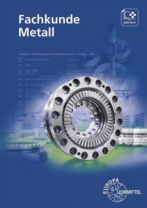 Produktbild Fachkunde Metall (Deutsch, Jürgen Burmester, Josef Dillinger, Eckhard Ignatowitz, Walter Escherich, Ludwig Reißler, 2023)
