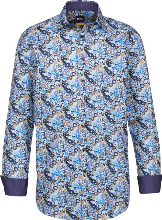 Kauf Verona Kent Langarm modern fit mit Kontrast (XL)