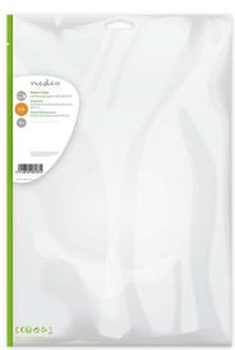 Actual product image Nedis CEGP10000WT100 Mains cable Schuko plug, angled - IEC-320-C13 10 m White (10 m)