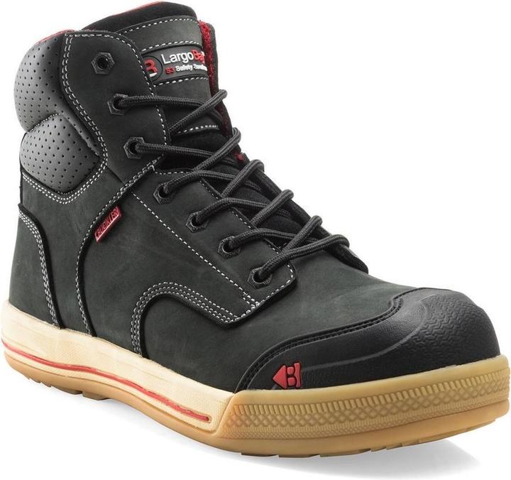 Produktbild Buckbootz Buckler Werkschoenen Eazy S3 Sneaker Zwart Maat 43 (S3, 43)