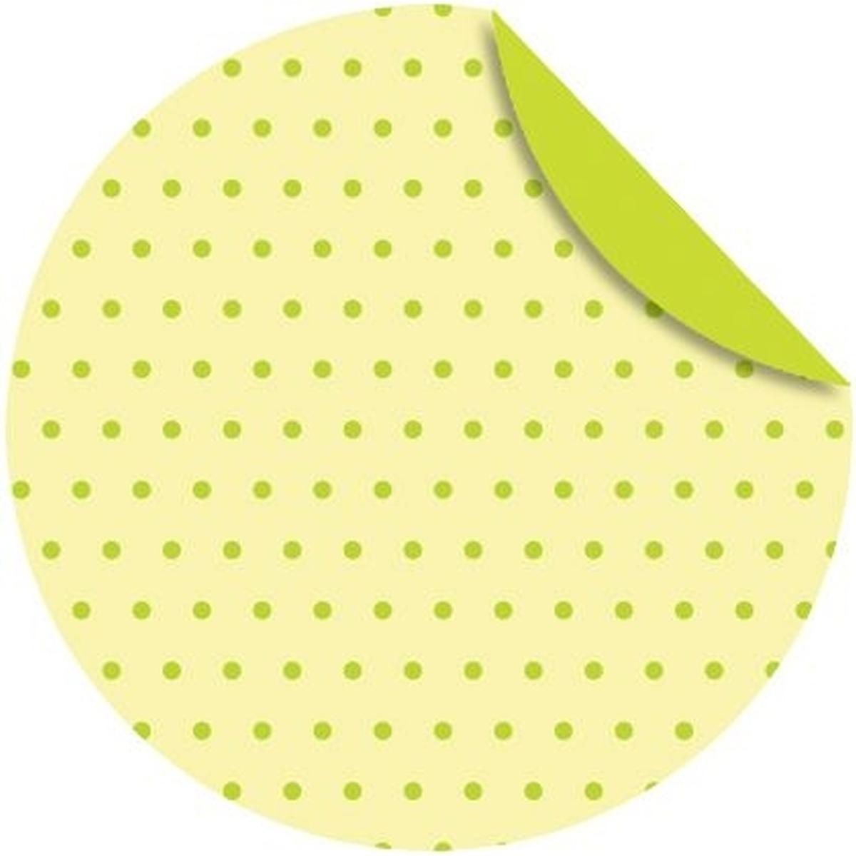 Ursus, Bastelpapier, Faltblätter Florentien 'Pünktchen' 80g/qm 10cm rund VE=65 Blatt Motiv 5 (80 g/m², 1 x)