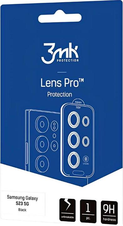 Image du produit 3MK Lens Protection Pro Sam S24 S921 czarny/black Ochrona na obiektyw aparatu z ramką montażową 1szt (1 pièce(s), Samsung Galaxy S21)